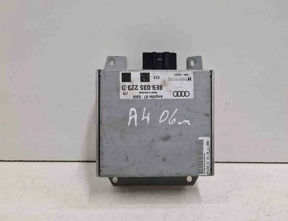 AUDI A4 B7/8E (2004-2008) Ljudförstärkare 1568507,8E9035223D,B76368 32717870