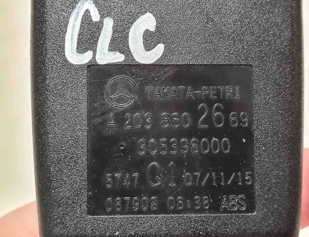 MERCEDES-BENZ CLC-Class CL203 (2008-2011) Främre höger sätesspänne A2038602669,087909,305396000 32728277