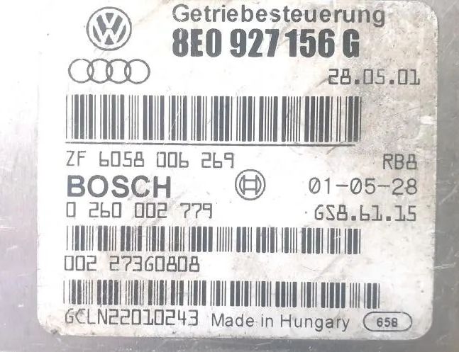 AUDI A4 B6/8E (2000-2005) Styrenhet för växellåda 0260002779 28160758