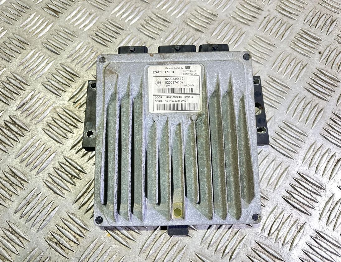 RENAULT Megane 2 generation (2002-2012) Motorstyrenhet ECU 8200334419 29044483