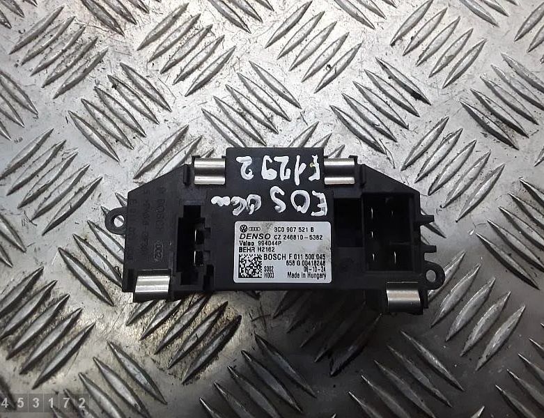 VOLKSWAGEN Eos 1 generation (2006-2020) Värmefläktmotor/fläktmotstånd 3c0907521b 28643738