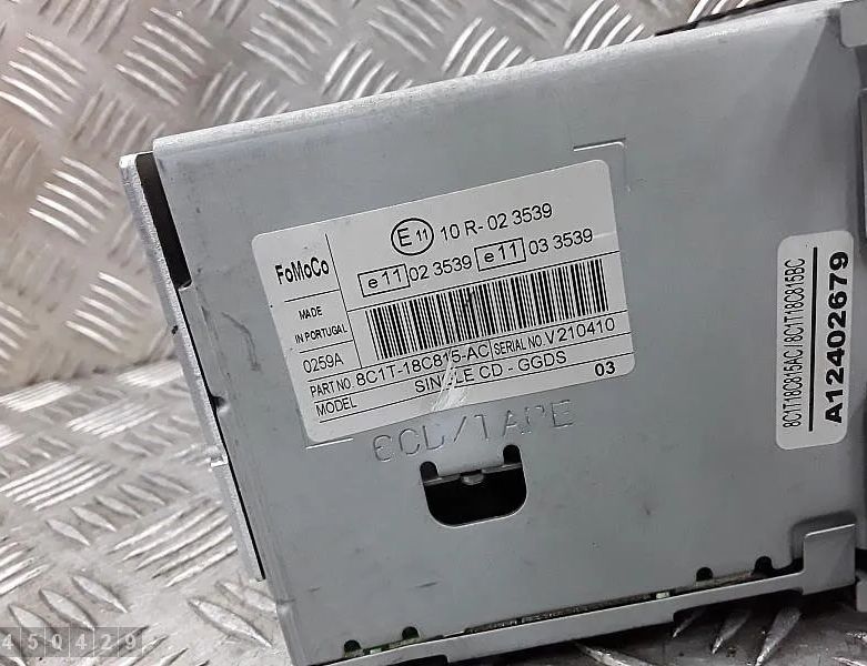 FORD Tourneo 2 generation (2006-2013) Navigationssystem 8c1t18c815ac 29316045