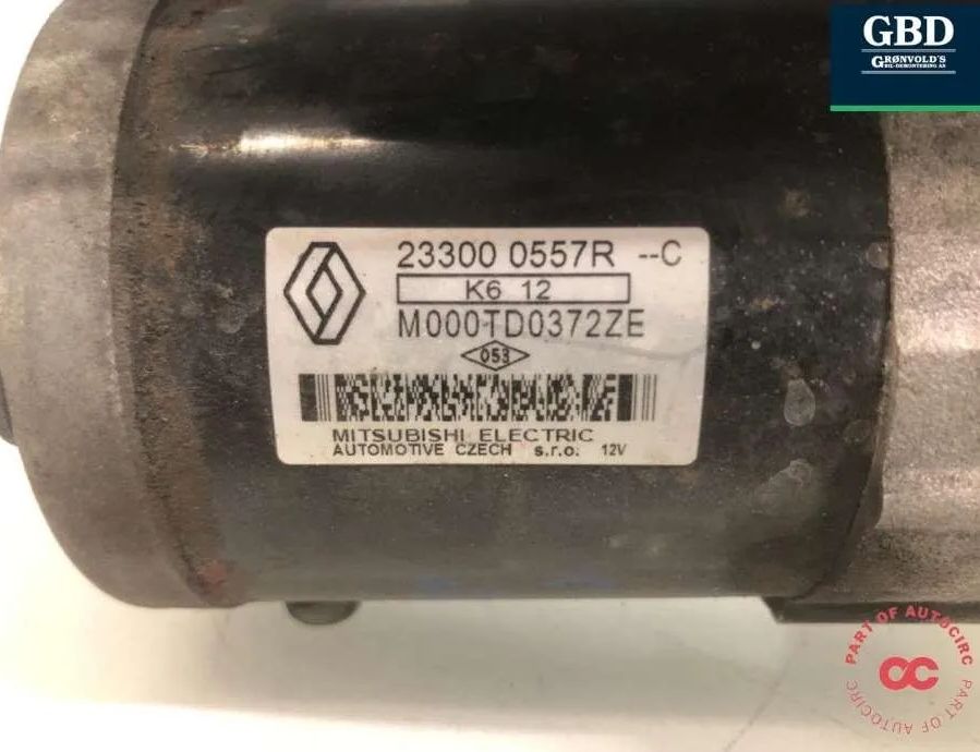 MERCEDES-BENZ Citan W415 (2012-2021) Startmotor a4159064700,a4159063900 30888631