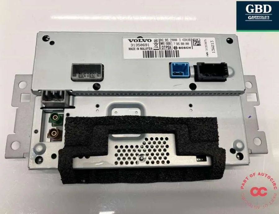 VOLVO V60 1 generation (2010-2020) Navigationsdisplay 36011463,31350691 32989623