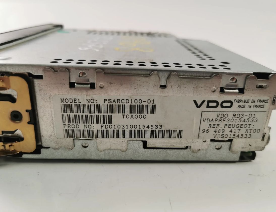 CITROËN C3 1 generation (2002-2010) Musikspelare utan GPS 96489417XT00 20510148