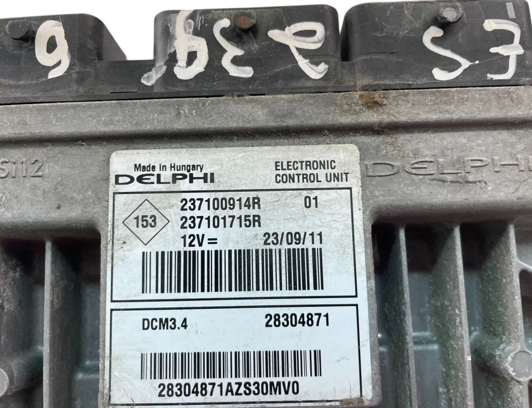RENAULT Megane 3 generation (2008-2020) Motorstyrenhet ECU 237101715R,237100914R 29055217