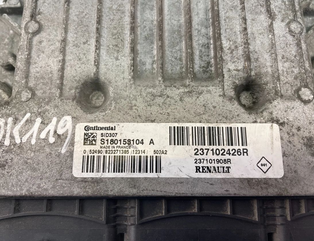 RENAULT Scenic 3 generation (2009-2015) Motorstyrenhet ECU 237102426R,S180153104A 33068028