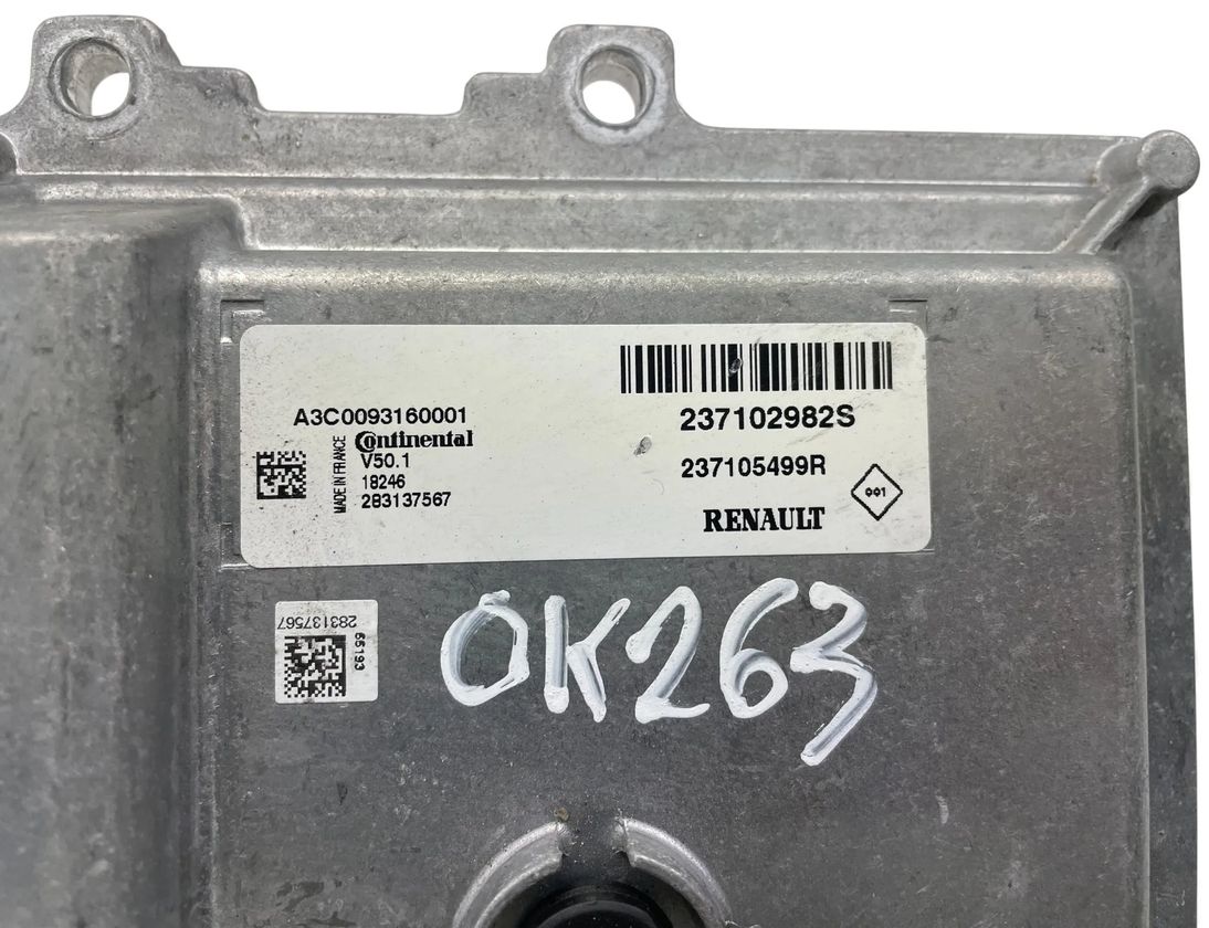 RENAULT Clio 4 generation (2012-2020) Motorstyrenhet ECU 237102982S,237105499R 33080579