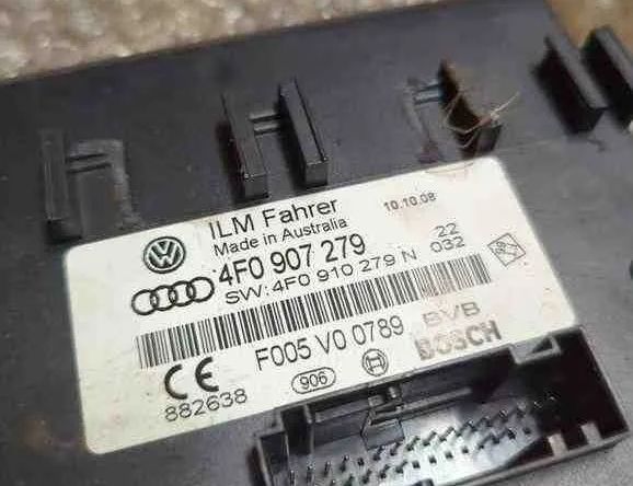 AUDI A6 C6/4F (2004-2011) Komfortkontrollenhet 4F0907279,F005V00789,4F0910279N 32638957