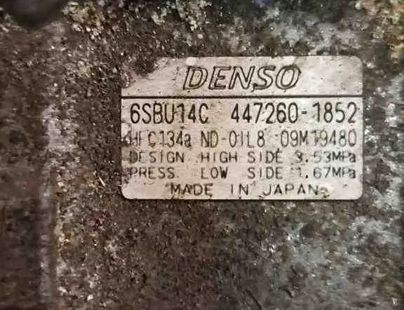 BMW 3 Series E90/E91/E92/E93 (2004-2013) Luftkonditioneringspump 4472601852,6SBU14C,09M19480 32640993