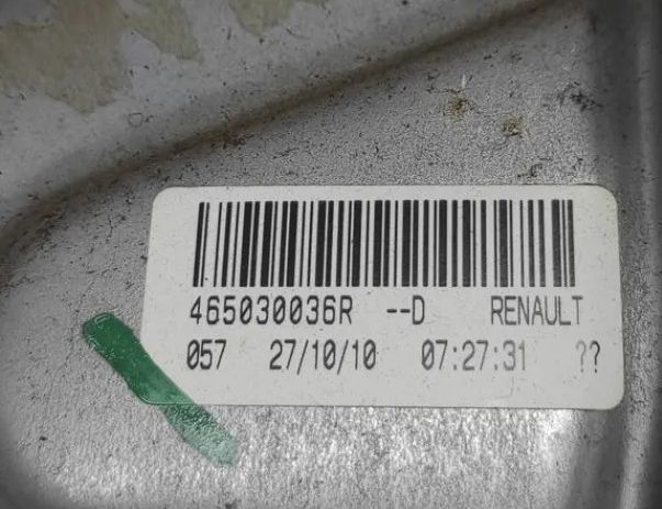 RENAULT Scenic 3 generation (2009-2015) Kopplingspedal 465030036R 32984406