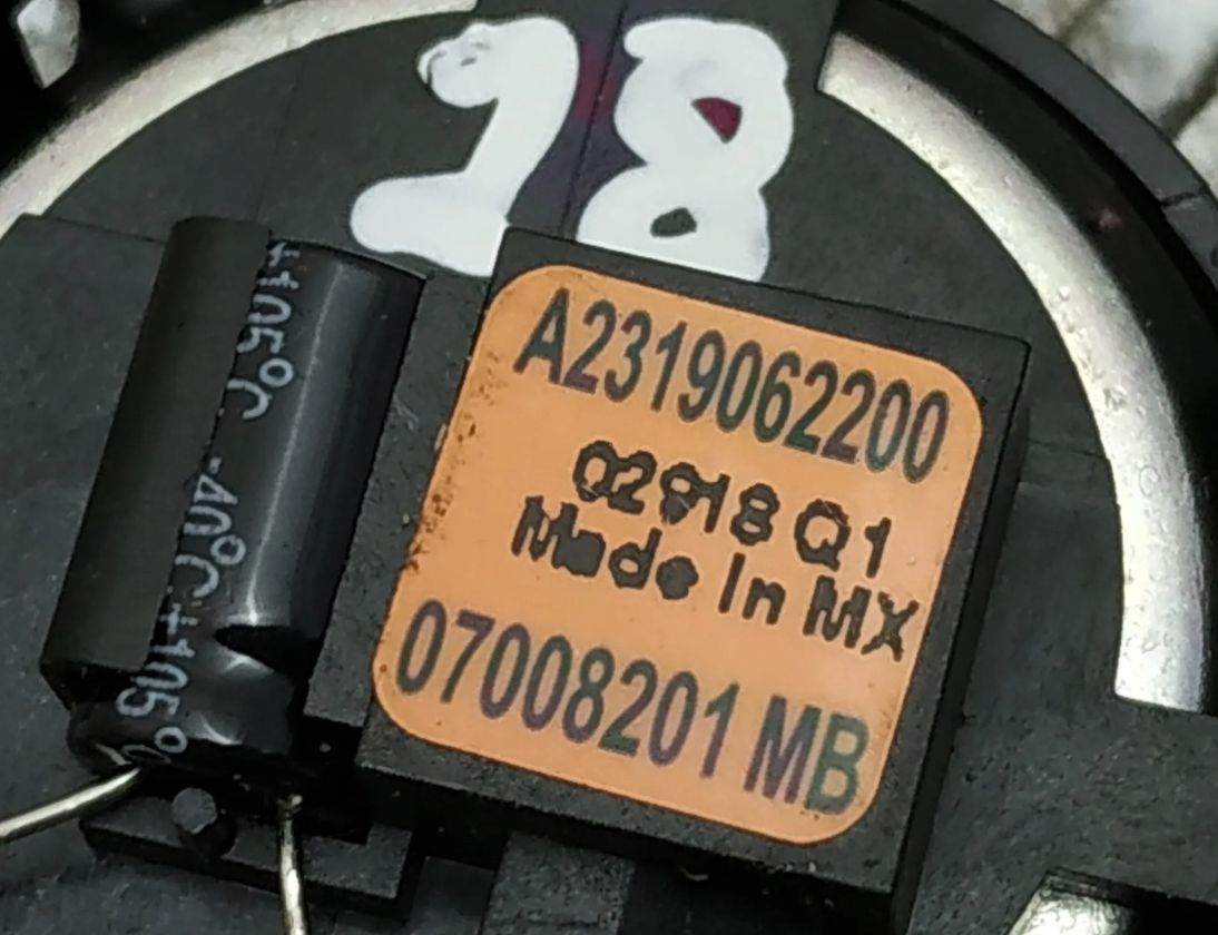 MERCEDES-BENZ GLS-Class X166 (2015-2020) Ljudhögtalare för höger bakdörr A2319062200 24877497