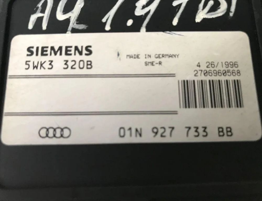 AUDI A4 B6/8E (2000-2005) Styrenhet för växellåda 2706962568,01N927733BB 31269514