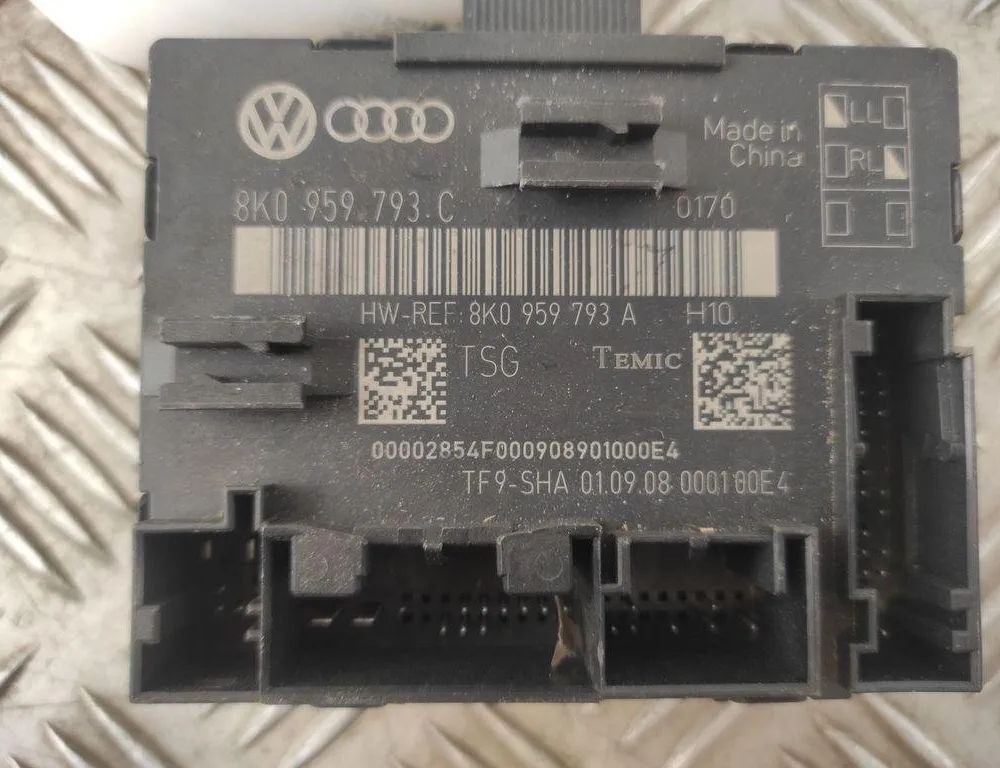 AUDI A4 B8/8K (2011-2016) Främre höger dörrkontrollenhet 8K0959793C 31573994