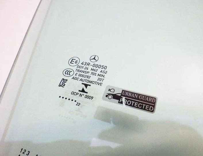 MERCEDES-BENZ CLA-Class C118 (2019-2023) Fram höger dörrglas SZYBA,DRZWI,PRAWY,PRZÓD 24279425