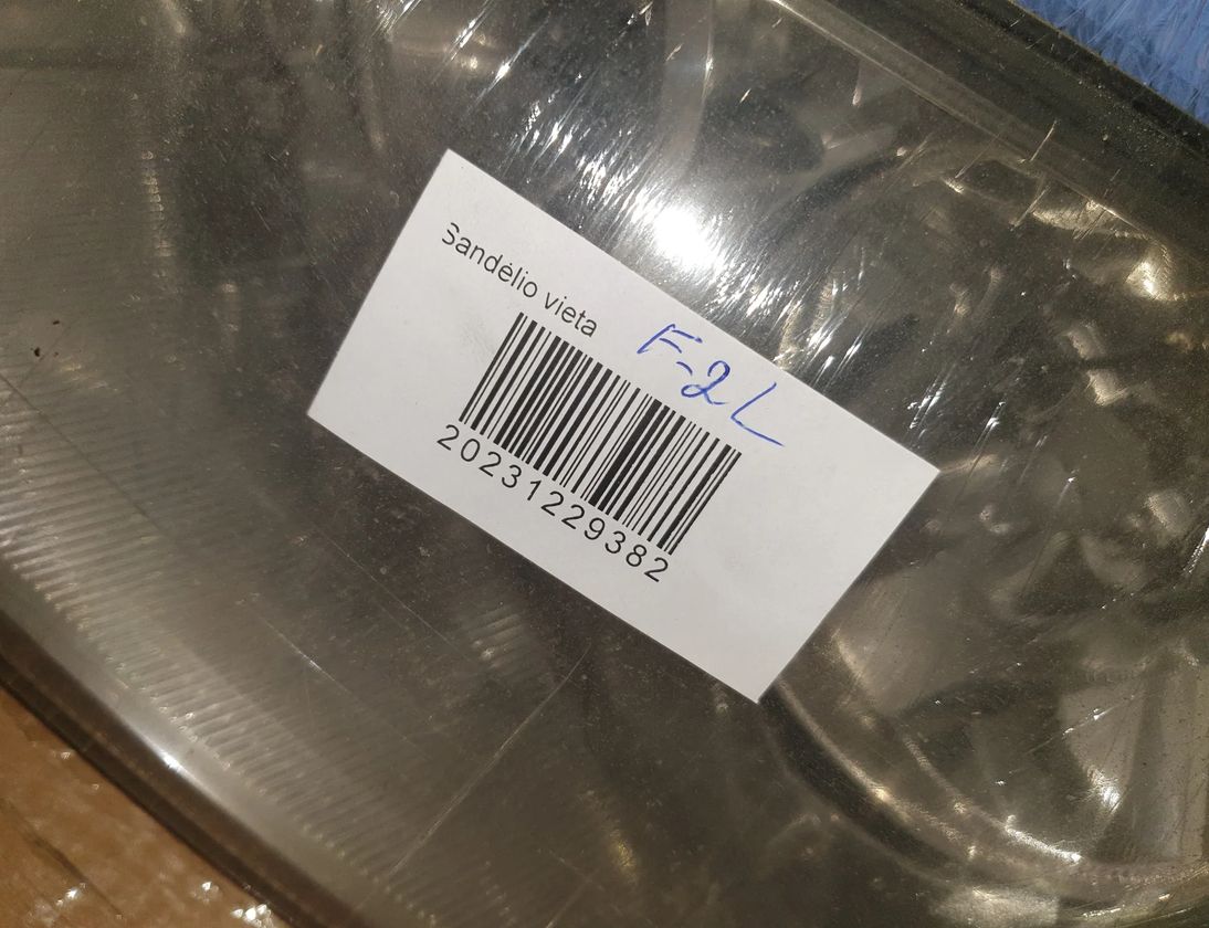 FORD Mondeo 3 generation (2000-2007) Fram vänster strålkastare 0301174201 22828077