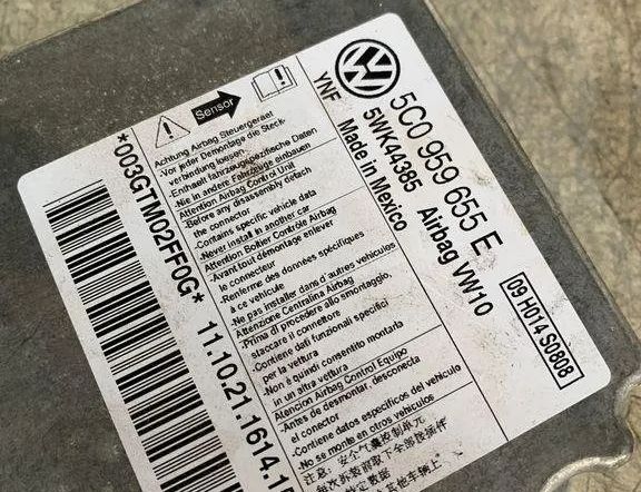 VOLKSWAGEN Beetle 3 generation (2012-2020) SRS kontrollenhet 5C0959655 32115882