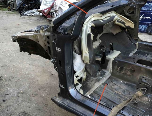 VOLKSWAGEN Golf 8 generation (2019-2023) Främre vänstra kvarten 32416350