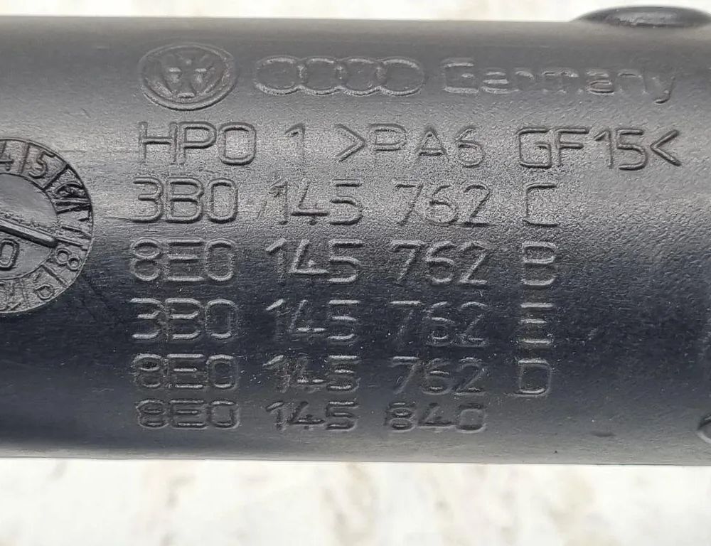 AUDI A4 B7/8E (2004-2008) Intercooler slangrör 3B0145762C 31474225