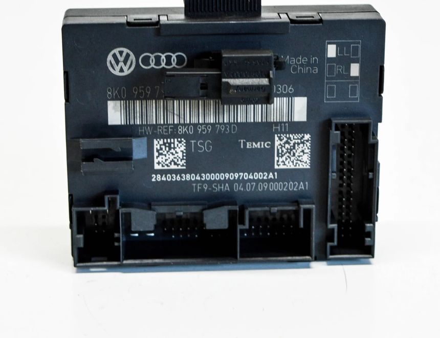 AUDI A4 B8/8K (2011-2016) Främre höger dörrkontrollenhet 8K0959793H 2567635