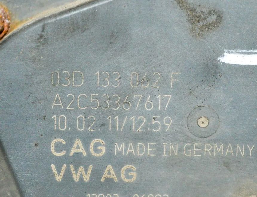 VOLKSWAGEN Polo 5 generation (2009-2017) Gasspjällskropp 03D133062F 2758575