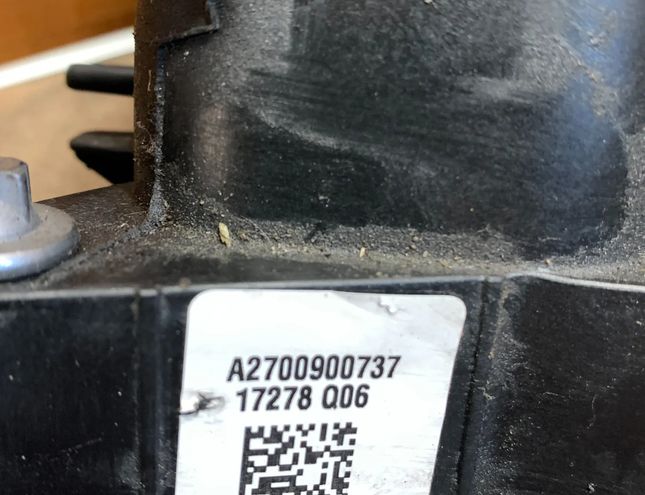 MERCEDES-BENZ CLA-Class C117 (2013-2016) Insugsgrenrör a2700900737 30623979