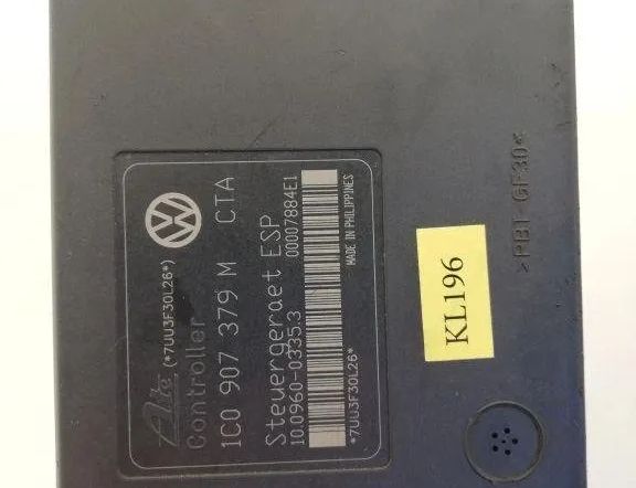 VOLKSWAGEN Golf 6 generation (2008-2015) ABS pump 1C0907379M,KL196 31908647