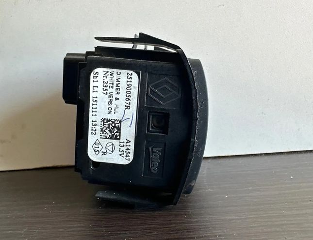 RENAULT Trafic 3 generation (2014-2023) Strömställare för höjdjustering av strålkastare 251900567R,15111113 28581694