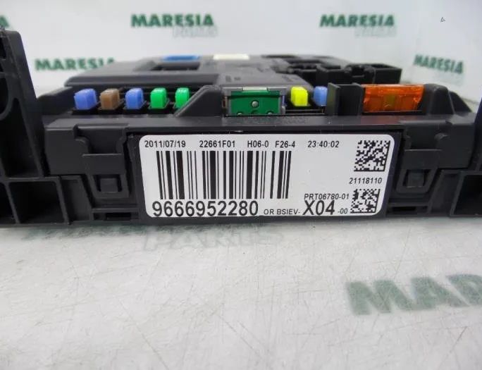 CITROËN C3 2 generation (2009-2016) Motorstyrenhet ECU 9666729580,0281017600,9676830080,1607129280,657077,6580YJ 27657465