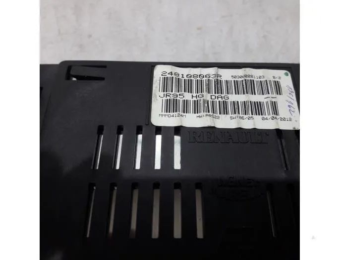 RENAULT Scenic 3 generation (2009-2015) Andra styrenheter 248108063R,248100072R,248107711R,248101716R 27740809