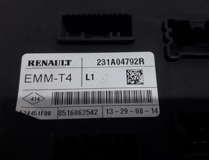 RENAULT Clio 4 generation (2012-2020) Styrenhet 231A04792R 27805179