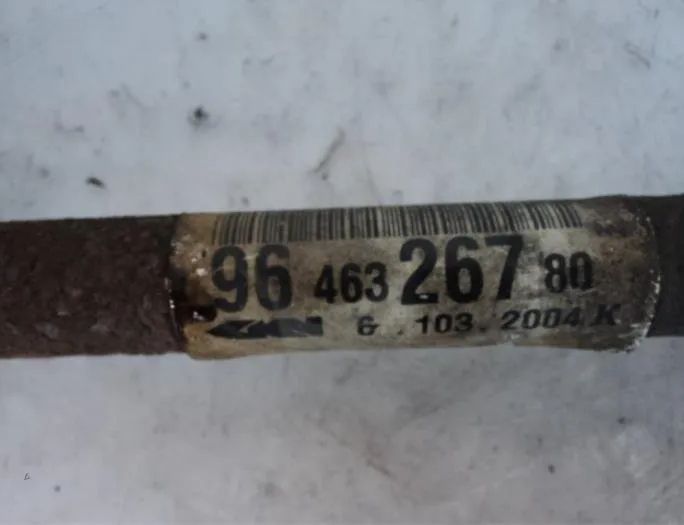 CITROËN C3 1 generation (2002-2010) Fram Vänster Drivaxel 3272RT,00003272RT,3272HY 27848498