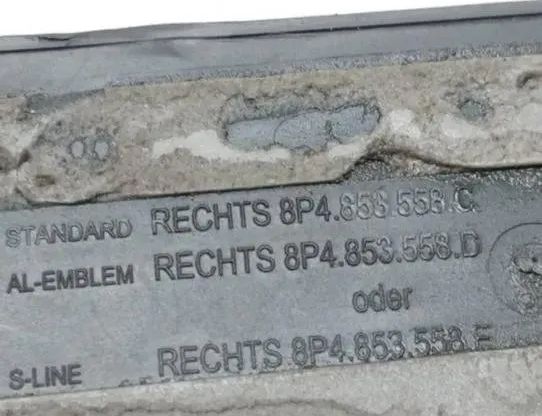 AUDI RS 3 8PA (2011-2012) Bakre höger tröskelkant 8P4853558D,8P4853558C,8P4853558E 23033688