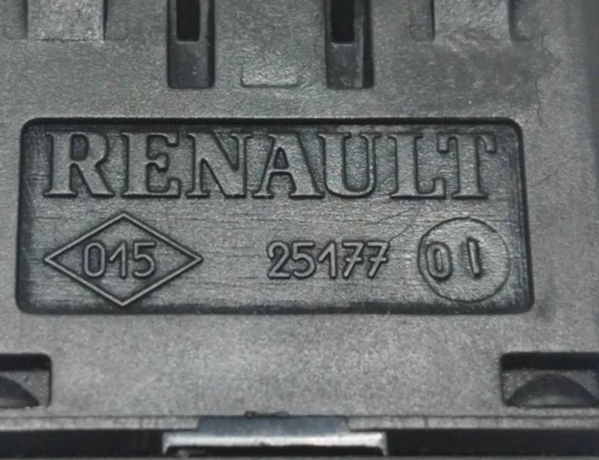 RENAULT Megane 2 generation (2002-2012) Fara knapp 25177 25717747