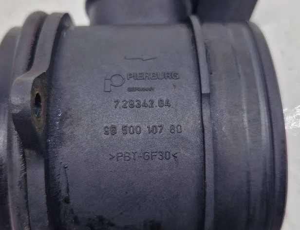 PEUGEOT 307 1 generation (2001-2008) Massluftflödessensor MAF 72834204 31999877