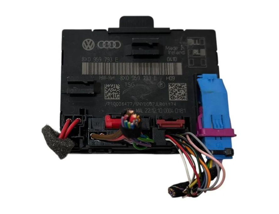 SKODA Superb 2 generation (2008-2015) Styrenhet för vänster bakdörr 221210000401,8X0959793E 32975765