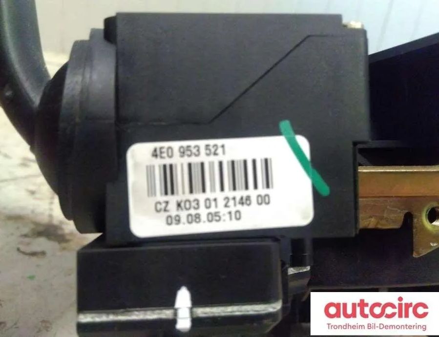 AUDI A4 B7/8E (2004-2008) Strålkastarbrytare kontrollenhet 4e0953513k,8e0953549q,4e0953521 30844788