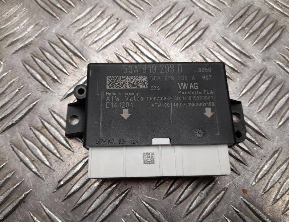 SKODA Superb 3 generation (2015-2023) PDC parkeringsavståndskontrollenhet 5Q0919298D 30752798