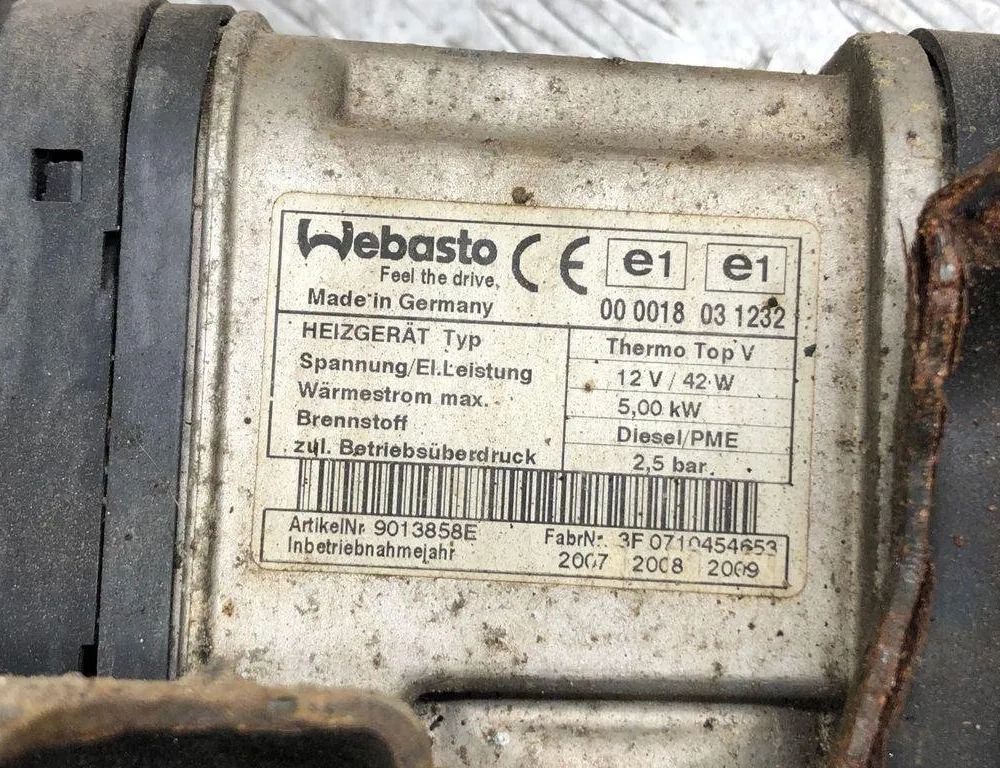 VOLKSWAGEN Passat B6 (2005-2010) Autonom värmare 3C0815065H 30590101