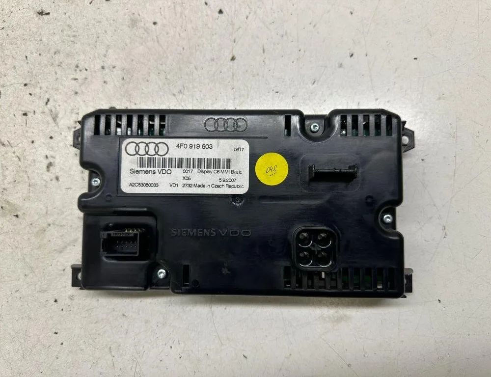 AUDI A6 C6/4F (2004-2011) Navigationsdisplay 4F0919603 30592753