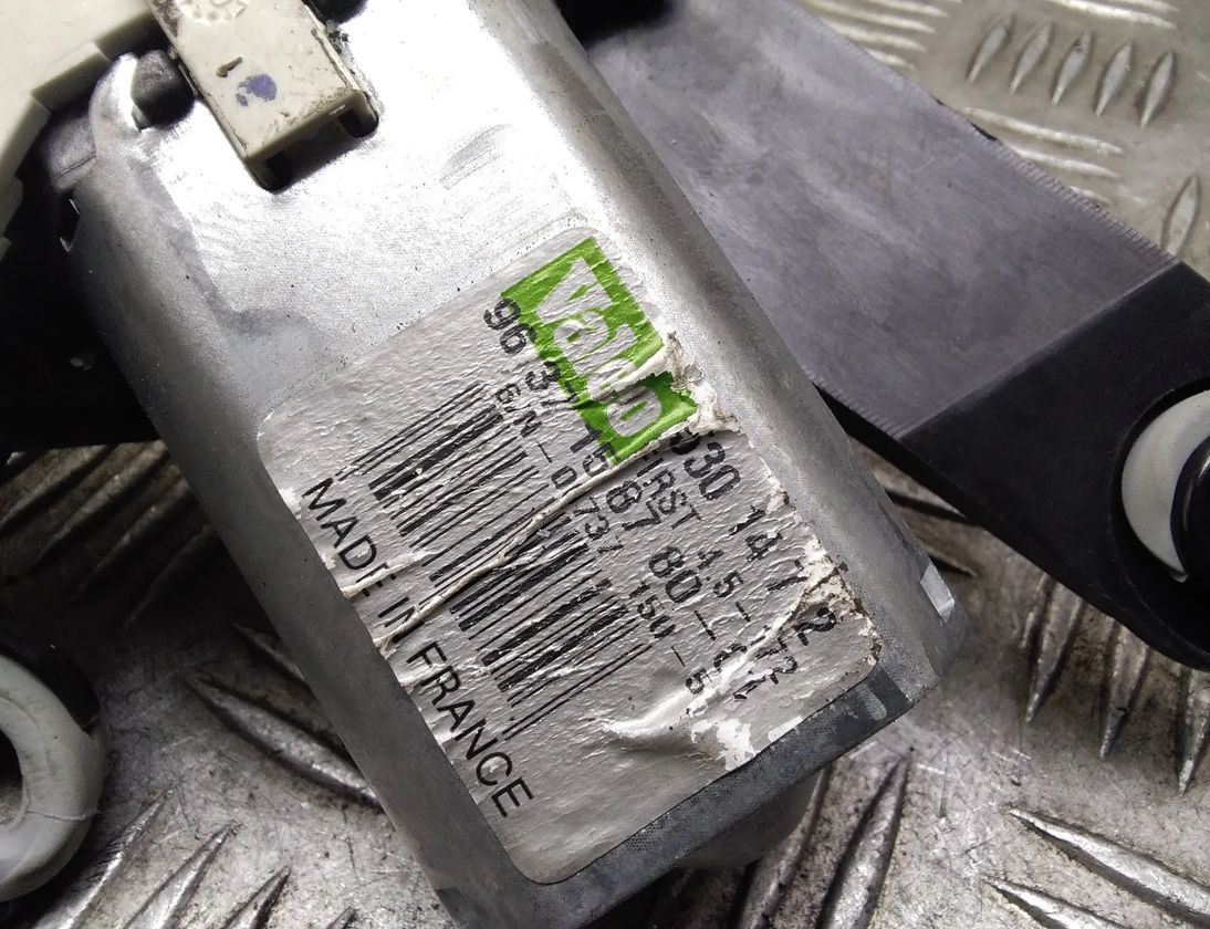 PEUGEOT 307 1 generation (2001-2008) Baklucka Fönstertorkare Motor 9637158780,53044712 15235086