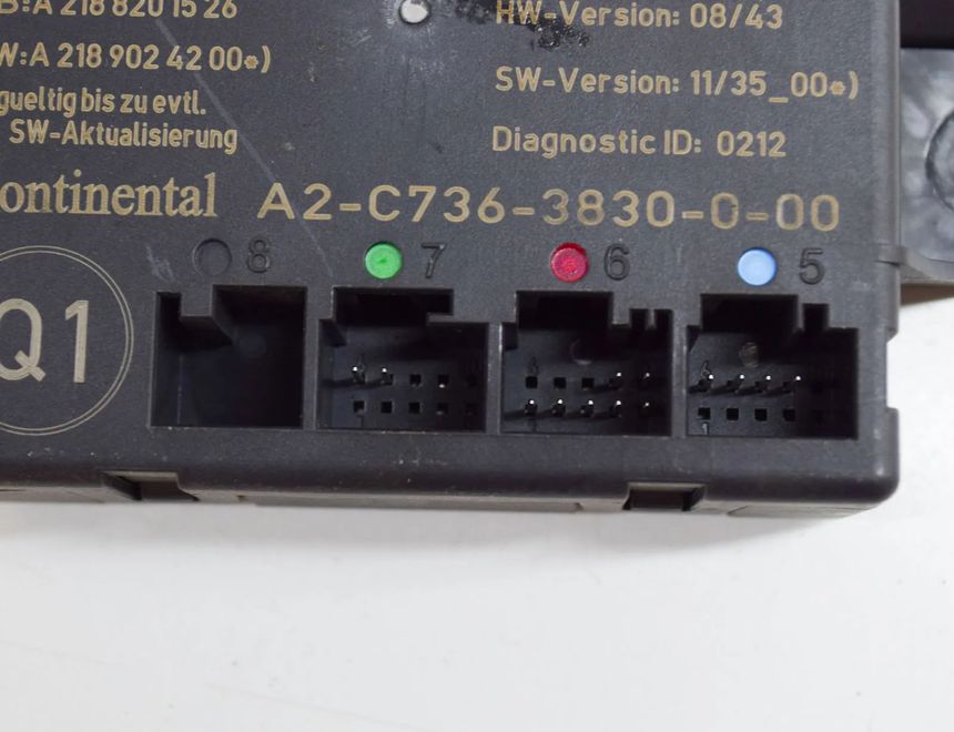 MERCEDES-BENZ E-Class W212/S212/C207/A207 (2009-2016) Styrenhet för vänster bakdörr A2189008500,A2188201526,A2189024200,A2C7363830000 16421463