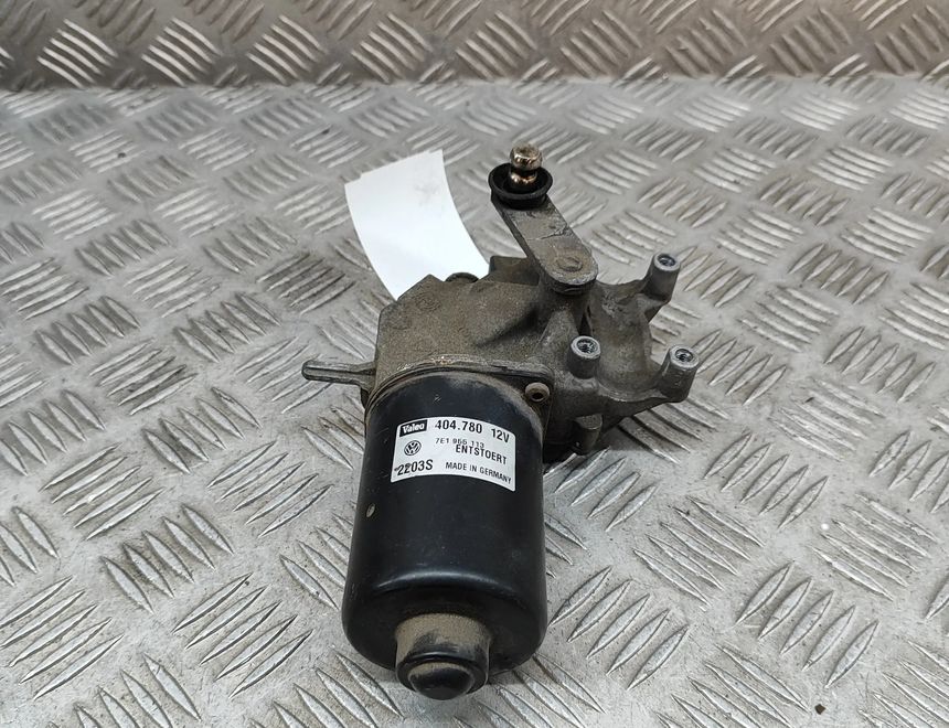 VOLKSWAGEN Transporter T5 (2003-2015) Front vindrutetorkare Mechansm Motor 7E1955113 22044710