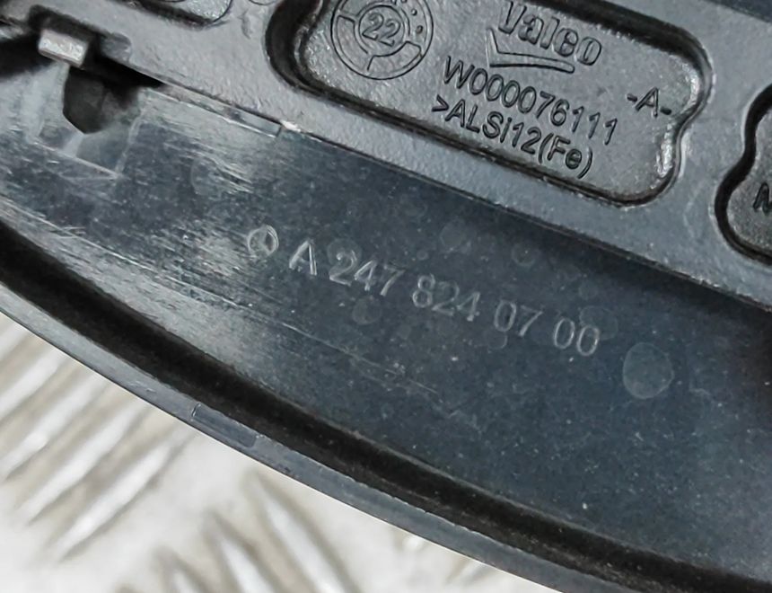 MERCEDES-BENZ EQB 1 generation (2021-2023) främre torkararmar A2478201701,A2478240700 23677473