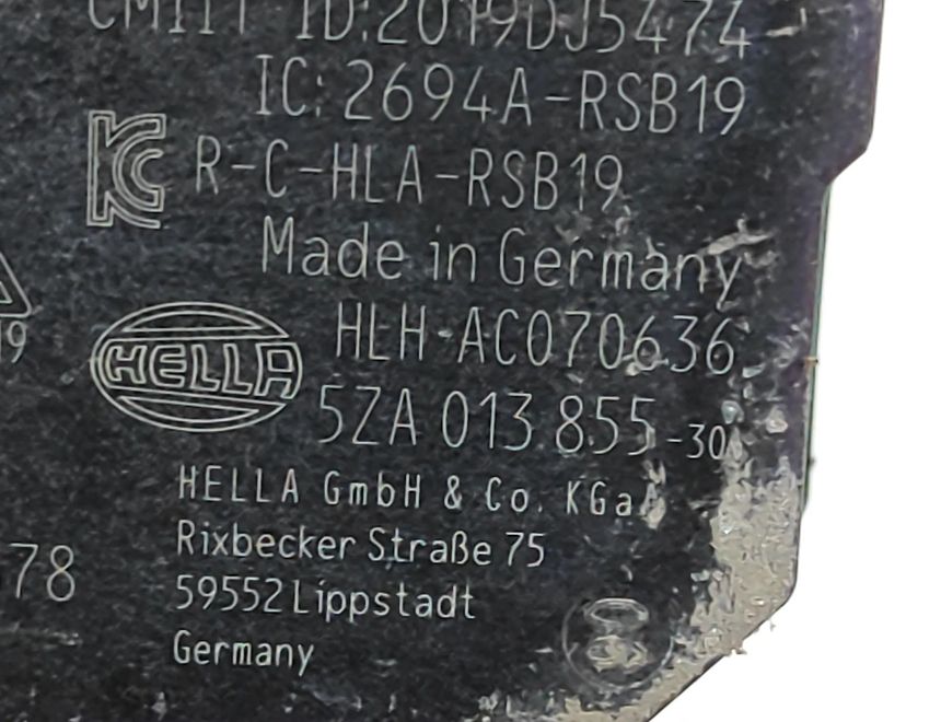 AUDI Q4 Sportback e-tron 1 generation (2021-2024) Nyckelfri antenn 5WA962133D,5WA962133B,5ZA013855 23890349