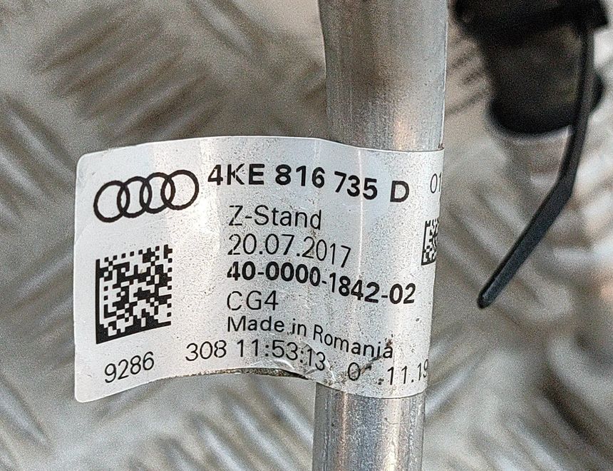 AUDI e-tron 1 generation (2018-2024) AC slangrör 4KE816735D 25314672