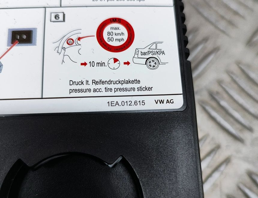 VOLKSWAGEN ID.4 1 generation (2020-2023) Däckkompressor 4L0012619B,1EA012615 28537697