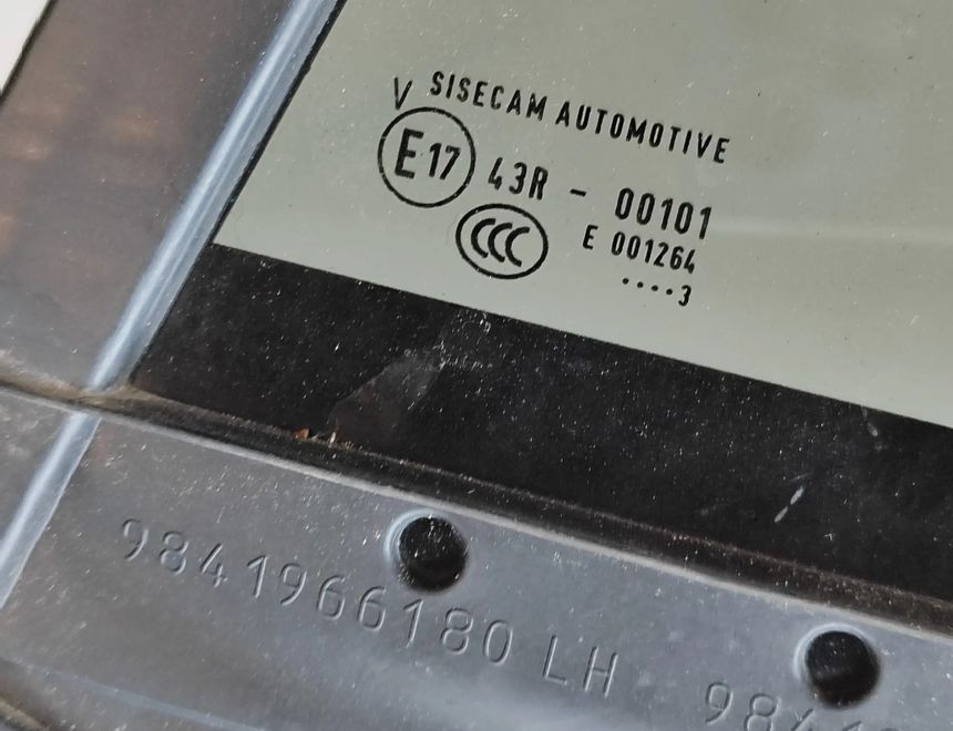 OPEL Mokka 2 generation (2021-2023) Bakre vänstra dörrens övre list 9841966180,9841995280,43R-00101 30042000