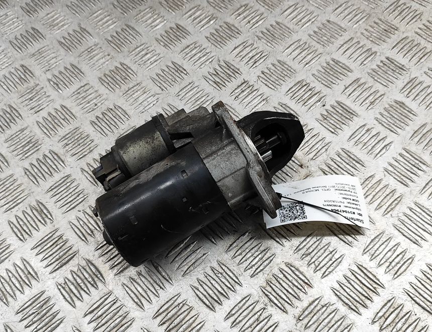 OPEL Meriva 2 generation (2010-2020) Startmotor 55578921 31047964