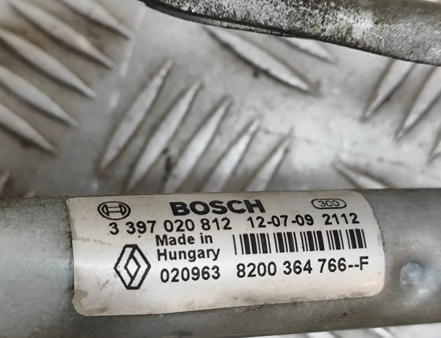 RENAULT Twingo 2 generation (2007-2014) Vindrutetorkare fram 8200364766,3397020812 31602581